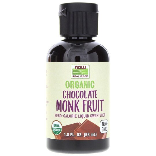 Organic Monk Fruit Liquid Sweetener, NOW